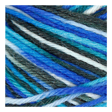 Creativ company sokkengaren blauw turquoise, 200cm