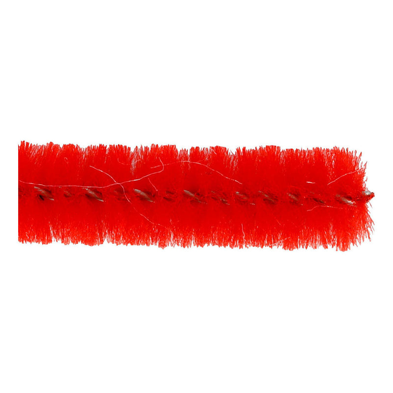 Chargez l'image dans la visionneuse de la galerie, Creativ company chenilledraad rood 30cm, 25st.
