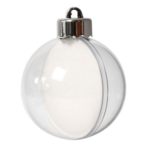 Creativ company deco ballen transparant 6cm, 8st.