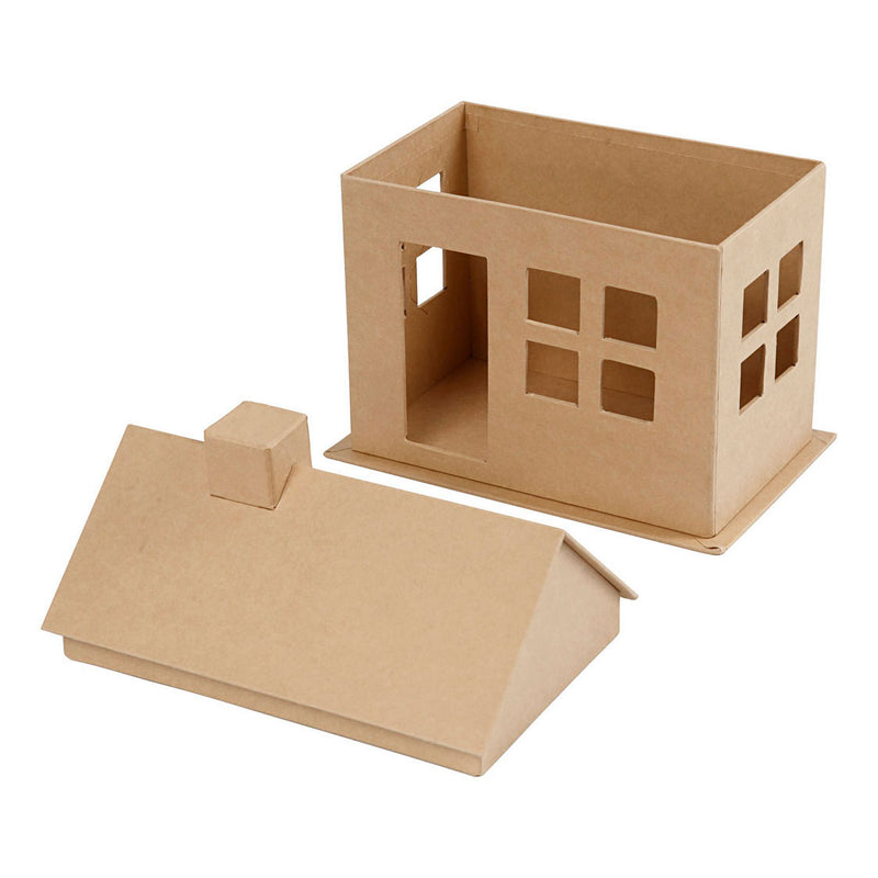 Afbeelding laden in galerijviewer, Creativ company http: www.cchobby.nl huis-h-23-cm-d-14-5-cm-l-22-5-cm-1-stuk

