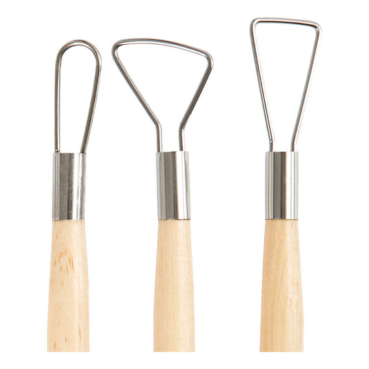 Creativ company https: www.cchobby.nl kleilusgereedschappen-ronde-kanten-l-20-cm-6-stuk-1-doos