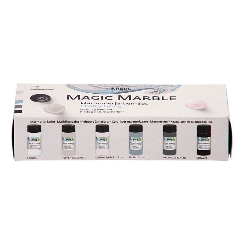 ギャラリービューアに画像をロードする, Creativ company magic marble verf pastelkleuren, 6x20ml
