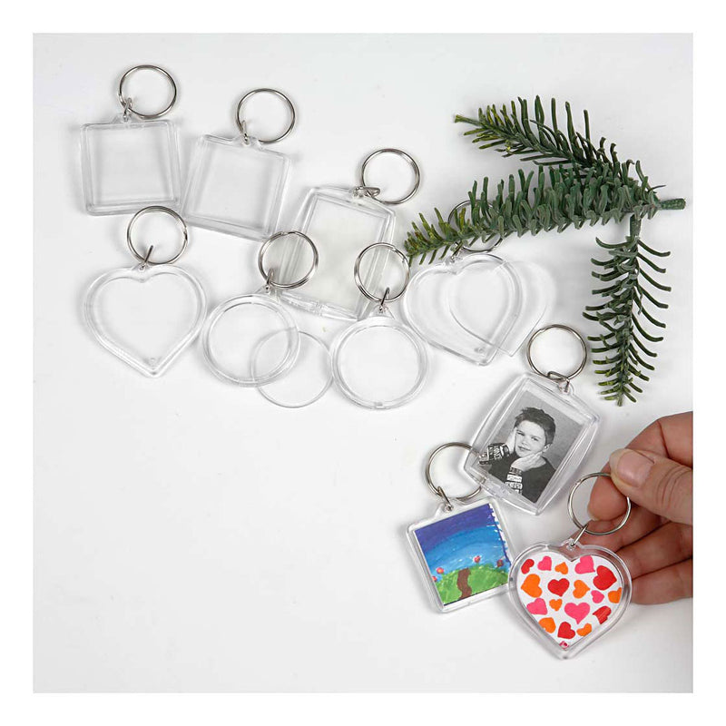 Load image into Gallery viewer, Creativ company sleutelhanger, afm 40-50 mm, 100 stuk 1 doos
