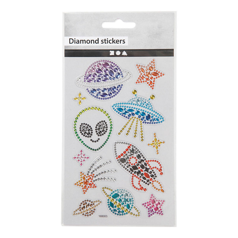 Chargez l'image dans la visionneuse de la galerie, Creativ company diamant stickers ruimte, 1 vel
