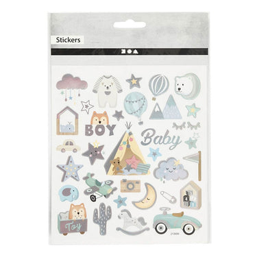 Creativ company http: www.cchobby.nl stickers-baby-boy-vel-15x16-5-cm-ca-32-stuk-1-vel