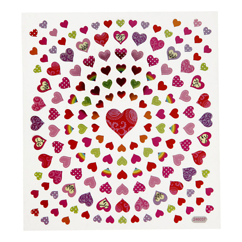 Load image into Gallery viewer, Creativ company stickers kleine harten, 1 vel
