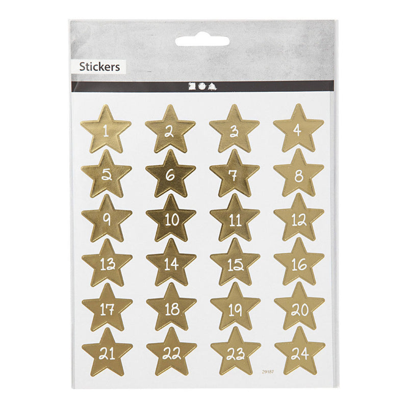 Load image into Gallery viewer, Creativ company stickers cijfers, 1 vel
