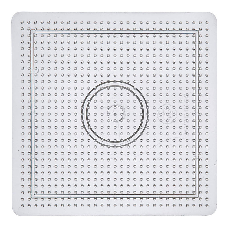 Load image into Gallery viewer, Creativ company strijkkralenbordje vierkant helder, 14,5 x 14,5cm
