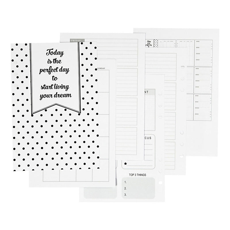 Load image into Gallery viewer, Creativ company planner bulletjournal pagina's, 7ldg.
