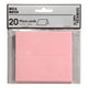 Creativ company naamkaarten, afm 9x4 cm, 220 gr, lichtrood, 20 stuk 1 doos