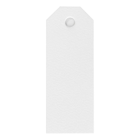Creativ company manilla-labels, afm 3x8 cm, 220 gr, wit, 20 stuk 1 doos