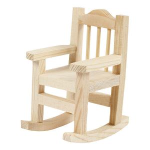 Creativ company houten mini schommelstoel
