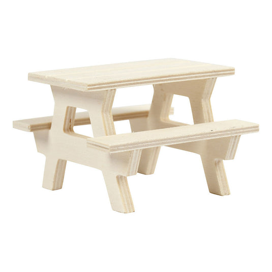 Creativ company http: www.cchobby.nl picknickbank-h-5-5-cm-l-8-cm-b-8-cm-1-stuk