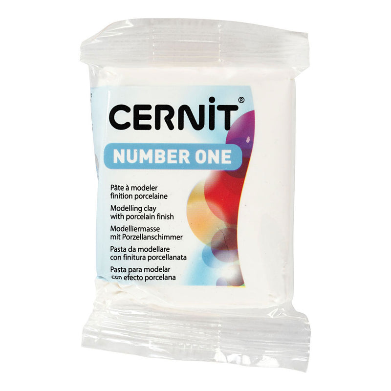 Afbeelding laden in galerijviewer, Creativ company cernit boetseerklei opaque white, 56 gram
