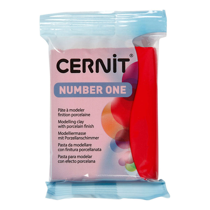 Load image into Gallery viewer, Creativ company cernit boetseerklei kerstrood, 56 gram
