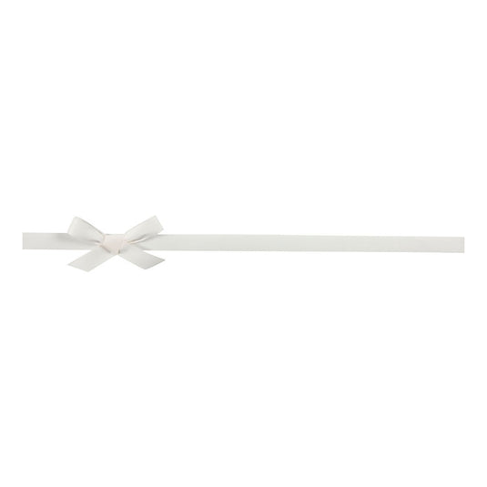 Creativ company cadeaulint, b: 18 mm, matt, wit, 25 m 1 rol