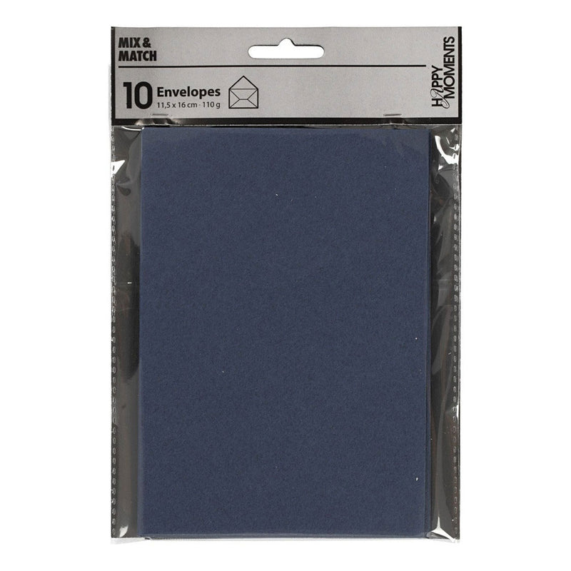 Load image into Gallery viewer, Creativ company envelop blauw, 11,5x15cm, 10st.
