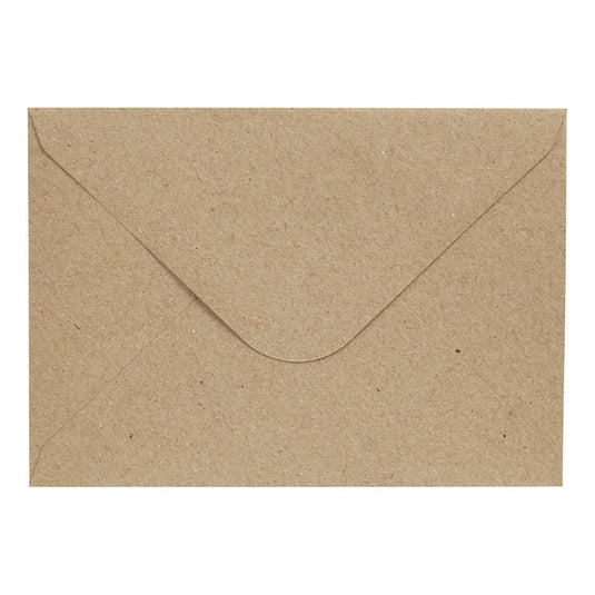 Creativ company envelop naturel, 11,5x15cm, 10st.
