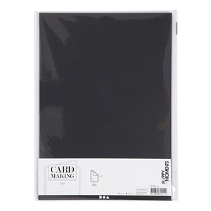 Creativ company karton zwart a4 220g, 10st.