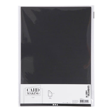 Creativ company karton zwart a4 220g, 10st.