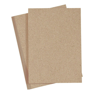 Creativ company karton naturel a4 220g, 10st.