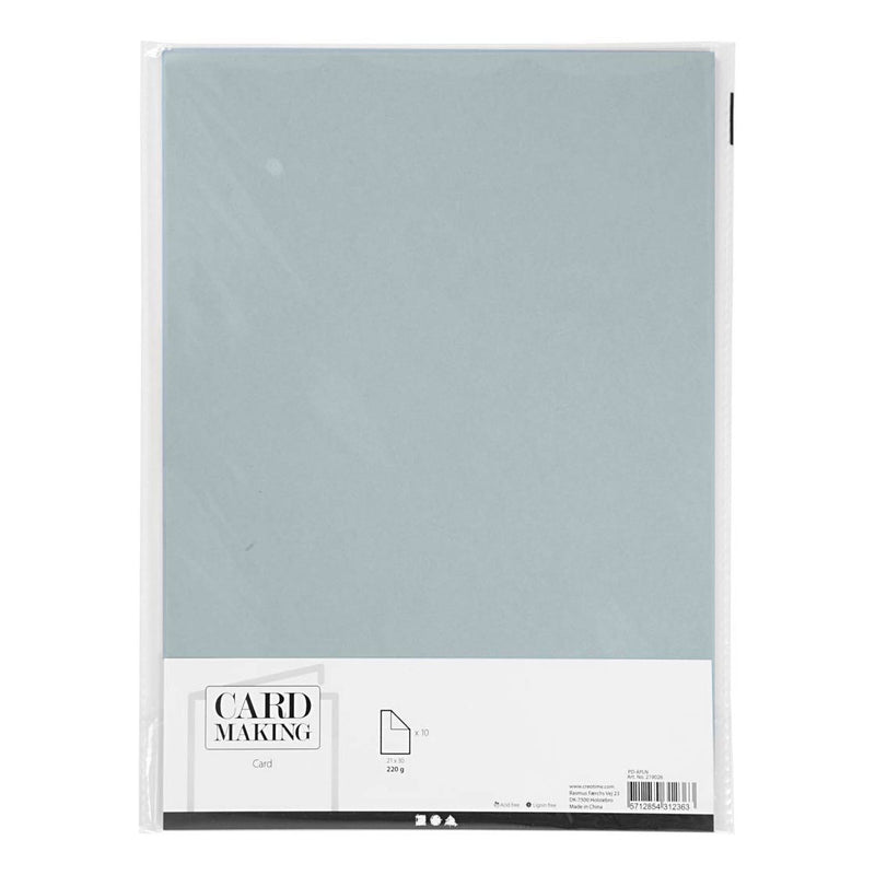 Load image into Gallery viewer, Creativ company karton, a4, vel 210x297 mm, 220 gr, grijs, 10 stuk 1 doos

