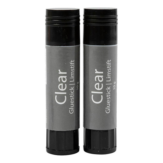 Creativ company http: www.cchobby.nl transparante-lijmstift-rond-10-gr-2-stuk-1-doos