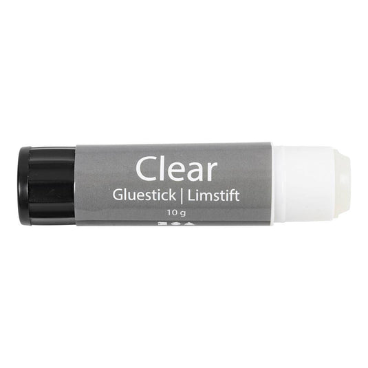 Creativ company http: www.cchobby.nl transparante-lijmstift-rond-10-gr-2-stuk-1-doos