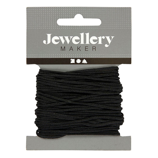 Creativ company macrame koord zwart, 8m