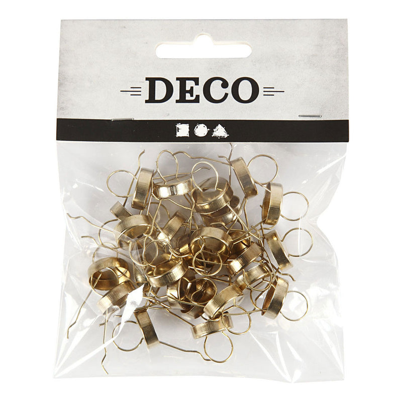 ギャラリービューアに画像をロードする, Creativ company metalen hanger goud, 25st.
