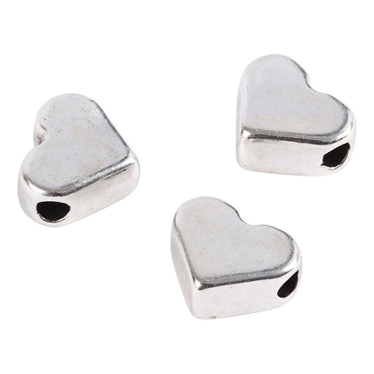 Creativ company https: www.cchobby.nl space-kralen-afm-5-5x7-mm-gatgrootte-1-mm-verzilverd-3-stuk-1-doos