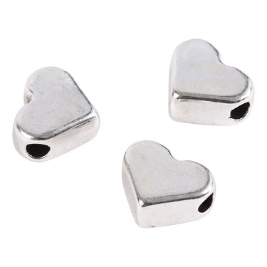 Creativ company https: www.cchobby.nl space-kralen-afm-5-5x7-mm-gatgrootte-1-mm-verzilverd-3-stuk-1-doos