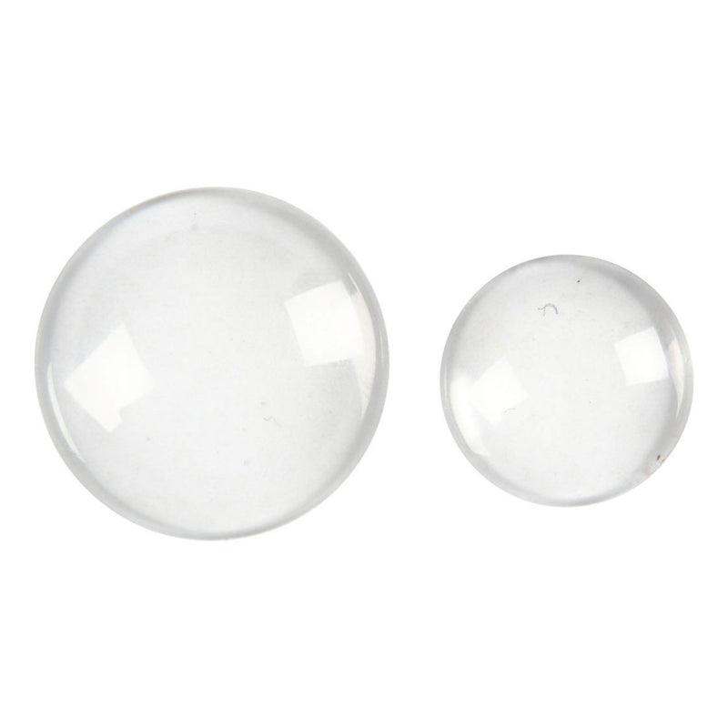 Load image into Gallery viewer, Creativ company ronde cabochons met platte achterkant, 8st.
