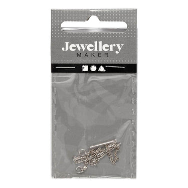 Creativ company https: www.cchobby.nl oorbellen-van-ketting-l-70-mm-verzilverd-1-paar