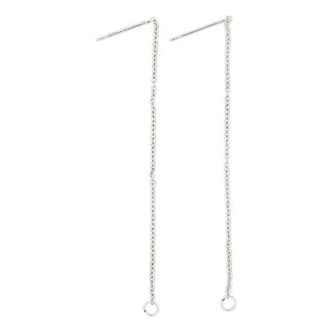Creativ company https: www.cchobby.nl oorbellen-van-ketting-l-70-mm-verzilverd-1-paar