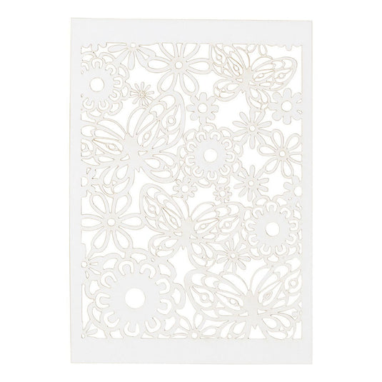Creativ company patroonkarton, vel 10,5x15 cm, 200 gr, wit, 10 stuk 1 doos