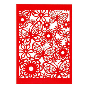 Creativ company patroonkarton rood, 10st.