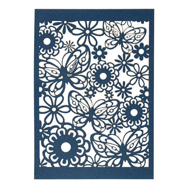 Creativ company patroonkarton blauw, 10st.