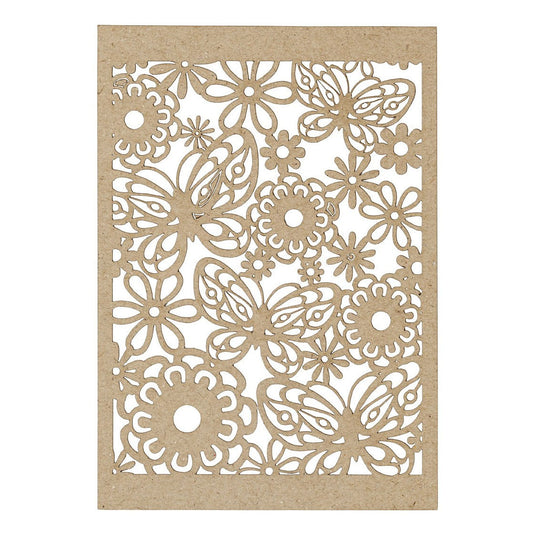Creativ company patroonkarton, vel 10,5x15 cm, 200 gr, naturel, 10 stuk 1 doos
