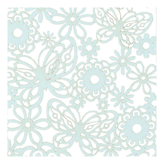 Creativ company patroonkarton, vel 10,5x15 cm, 200 gr, lichtblauw, 10 stuk 1 doos