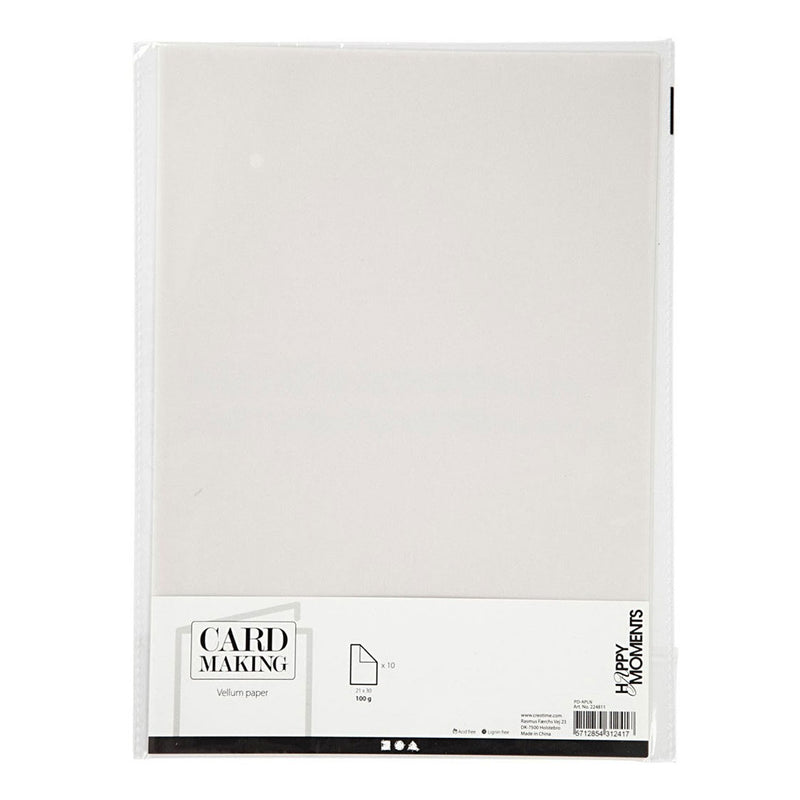 Laden Sie das Bild in Galerie -Viewer, Creativ company vellumpapier a4 off-white, 10 vellen
