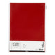 Creativ company vellumpapier, a4, vel 210x297 mm, 100 gr, rood, 10 vel 1 doos