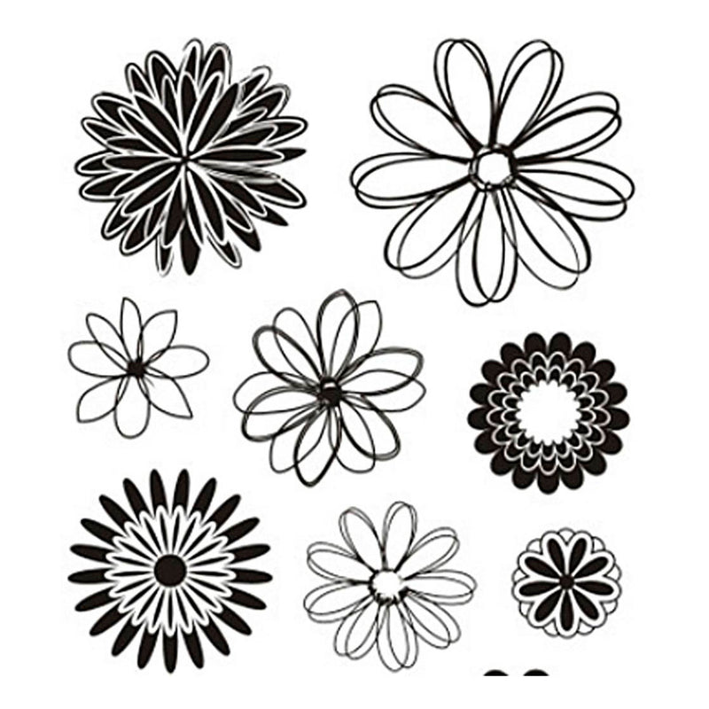 Afbeelding laden in galerijviewer, Creativ company http: www.cchobby.nl silicone-stempels-bloemen-vel-11x15-5-cm-1-vel
