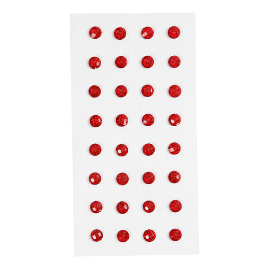 Creativ company strasstenen rood, 32st.