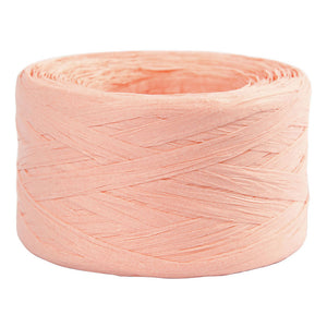 Creativ company papier raffia garen lichtroze, 100m