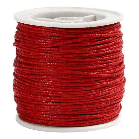 Creativ company katoenkoord rood, 40m