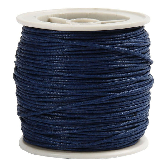Creativ company https: www.cchobby.nl katoenkoord-dikte-1-mm-gevernist-blauw-40-m-1-rol