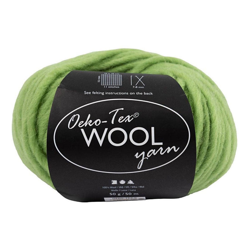 Load image into Gallery viewer, Creativ company wolgaren lime, 50m
