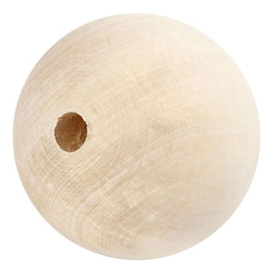 Creativ company http: www.cchobby.nl houten-kraal-d-80-mm-gatgrootte-12-mm-1-stuk
