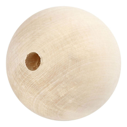 Creativ company http: www.cchobby.nl houten-kraal-d-80-mm-gatgrootte-12-mm-1-stuk